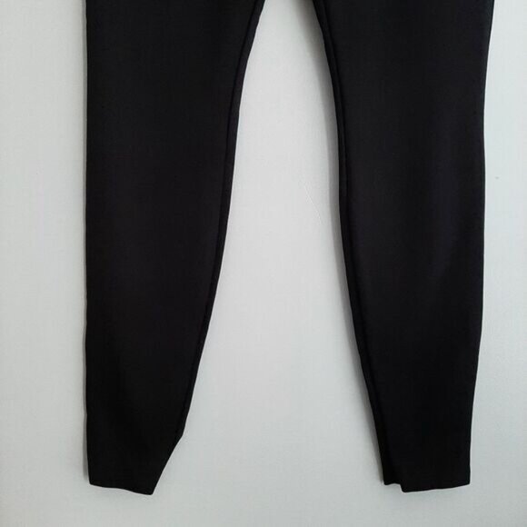 STORK & BABE Maternity Stretchy Leggings Skinny Leg Pull-On Pants Black Sz L - Picture 5 of 13
